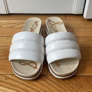 Sam Edelman Annalisa Slide White 8.5
